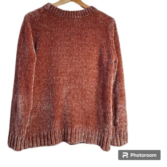 Orvis Chenille Knit Sweater Size S/CH - Picture 5 of 8